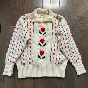 Heart sweater